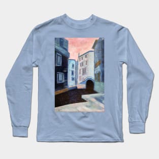 Venice Abstract, acrylics on board Long Sleeve T-Shirt